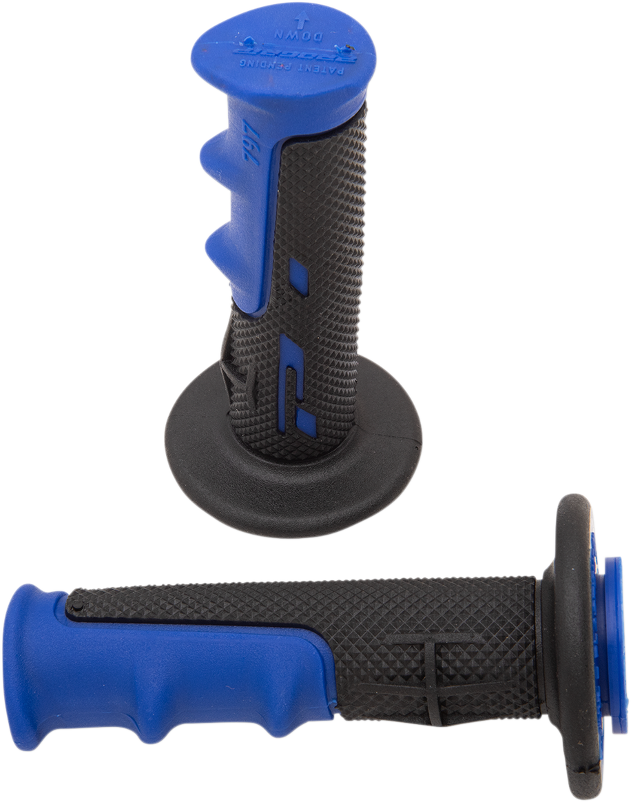 PRO GRIP 797 Gel Cross Grips - Blue/Black