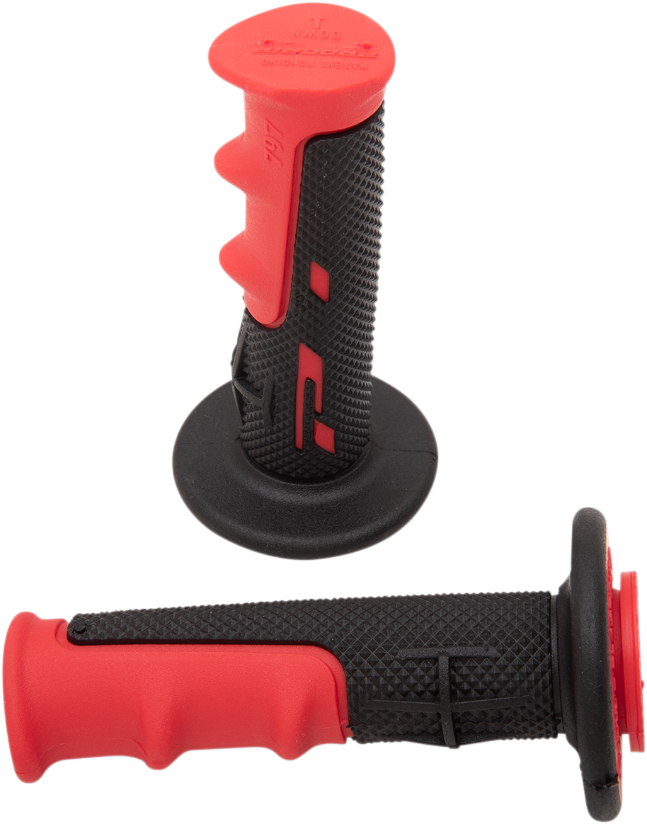 PRO GRIP 797 Gel Cross Grips - Red/Black