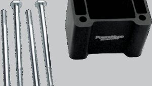 POWERMADD Straight Handlebar Riser Block - 4" - Arctic Cat/Polaris