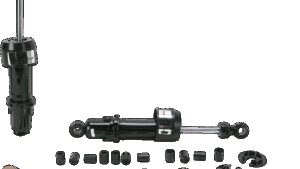 PROGRESSIVE SUSPENSION Shocks - 12-Series - Black - 13.5"