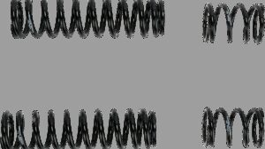 PROGRESSIVE SUSPENSION Shock Springs - 13-Series - Black - 65-130 lb/in