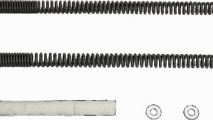 PROGRESSIVE SUSPENSION Front Fork Springs - 30/40 lb/in - 34 mm/572 mm