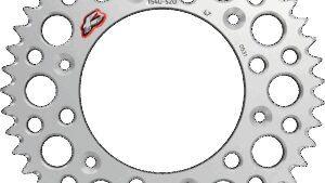 RENTHAL Rear Sprocket - Aluminum - 47 Tooth - Silver - Honda