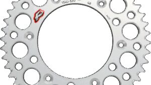 RENTHAL Rear Sprocket - Aluminum - 48 Tooth - Silver - Honda