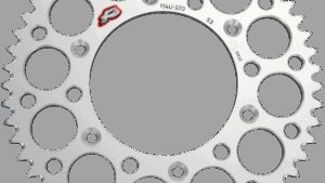 RENTHAL Rear Sprocket - Aluminum - 53 Tooth - Silver - Honda