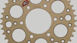 RENTHAL Rear Sprocket - Aluminum - 45 Tooth - Kawasaki/Suzuki/Triumph