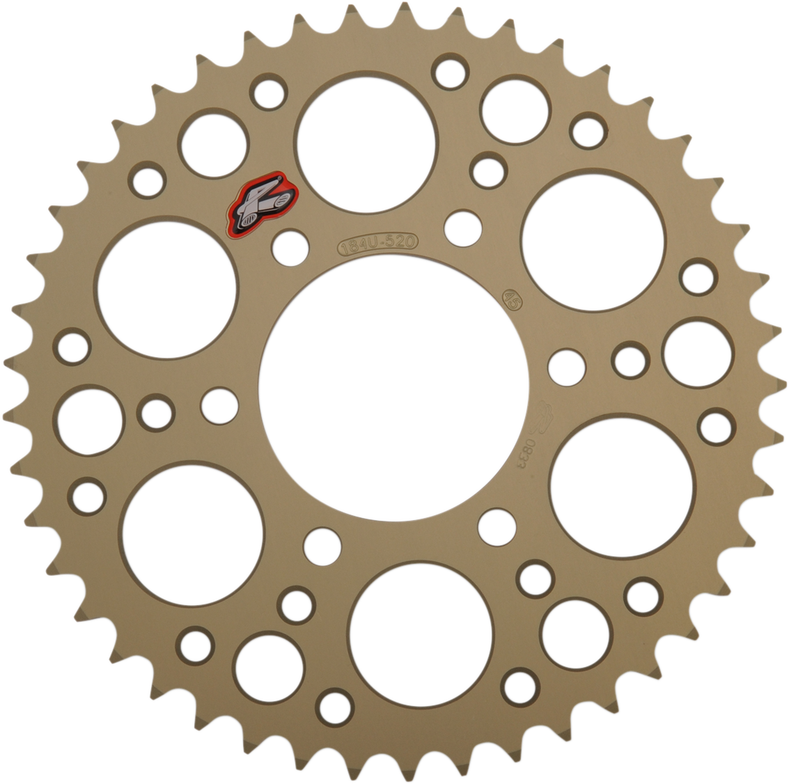 RENTHAL Rear Sprocket - Aluminum - 45 Tooth - Kawasaki/Suzuki/Triumph