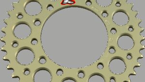 RENTHAL Rear Sprocket - Aluminum - 45 Tooth - Suzuki/Yamaha/Kawasaki