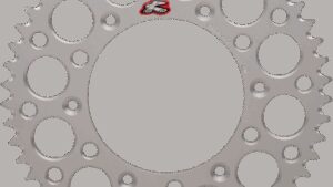 RENTHAL Rear Sprocket - Aluminum - 51 Tooth - Silver - Gas Gas/Husqvarna/Husaberg/KTM