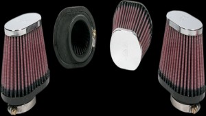 K & N AIR FIL CLAMP-ON KAW