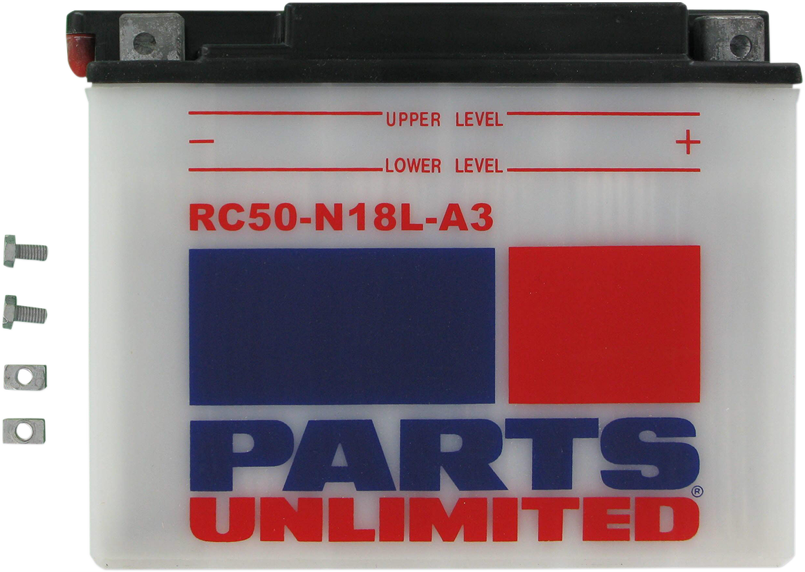 PARTS UNLIMITED Battery - RC50-N18L-A3