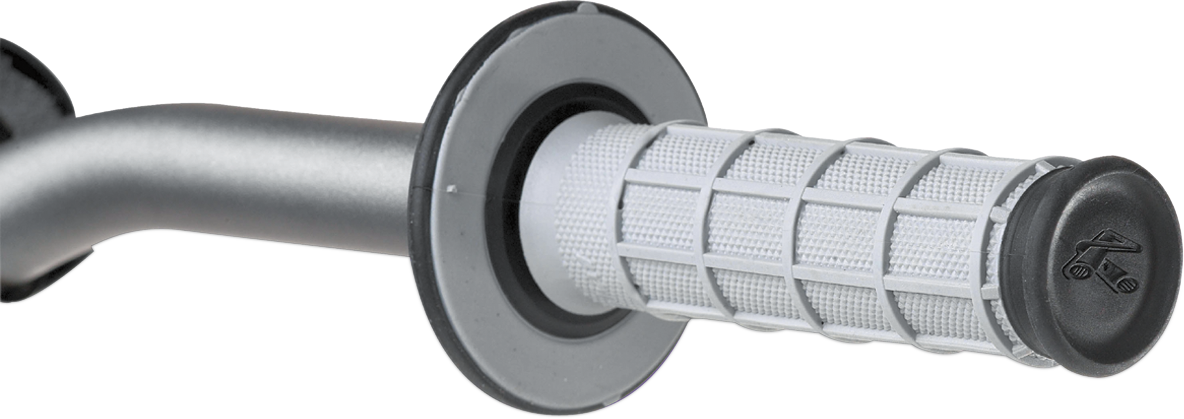 RENTHAL Offroad Dual-Compound Grips - Full Waffle - Gray