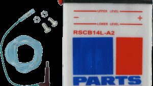 PARTS UNLIMITED Battery - RSCB14LA2 with Sensor