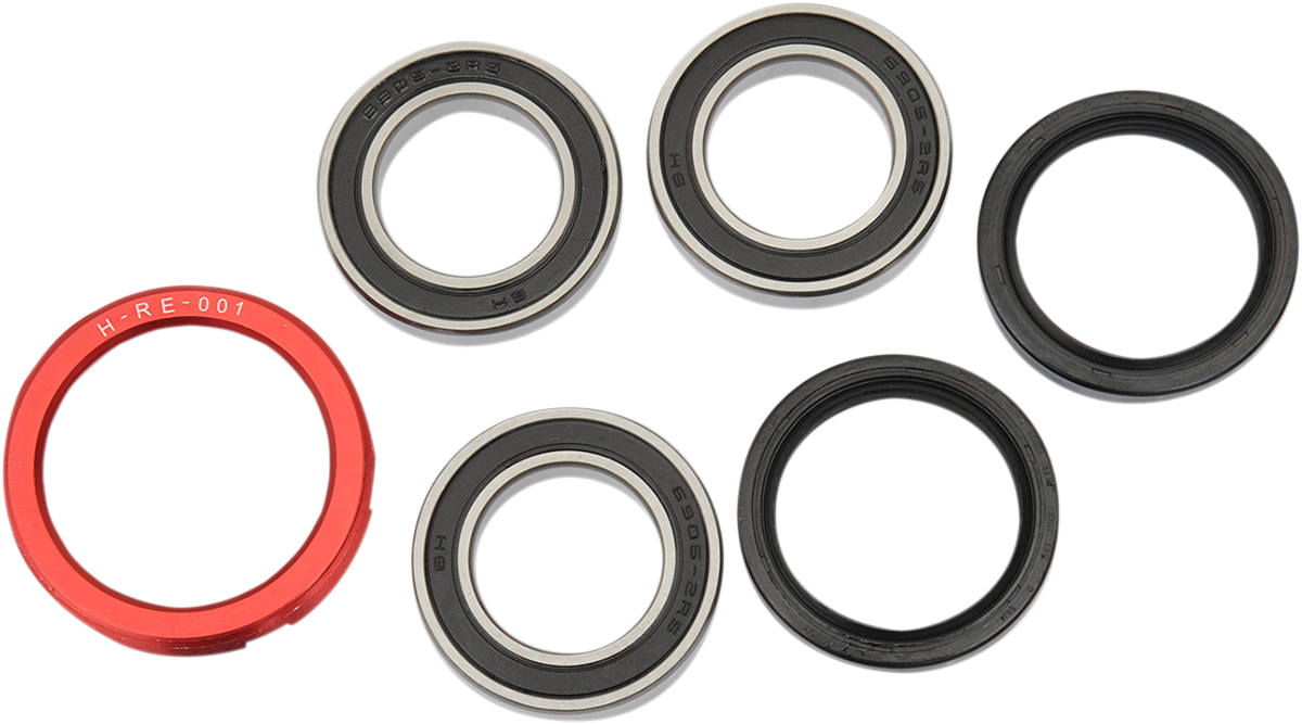 PIVOT WORKS Wheel Bearing Kit - Rear - Honda CR/CRF