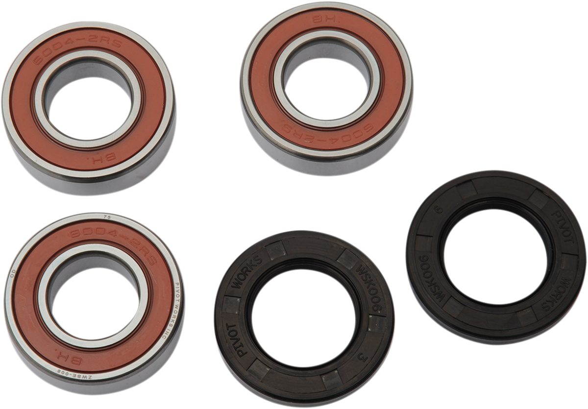 PIVOT WORKS Wheel Bearing Kit - Rear - Kawasaki KX125/250/500
