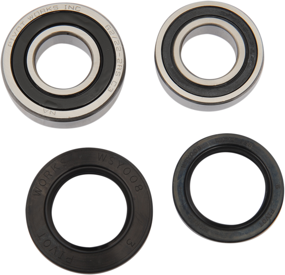 PIVOT WORKS Wheel Bearing Kit - Rear - '99-'22 Yamaha YZ/WR