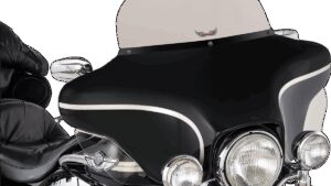 SLIPSTREAMER Windshield - 10" - Smoke - '96-'13 FLHT/C