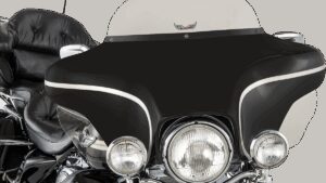 SLIPSTREAMER Windshield - 8" - Smoke - '96-'13 FLHT/C