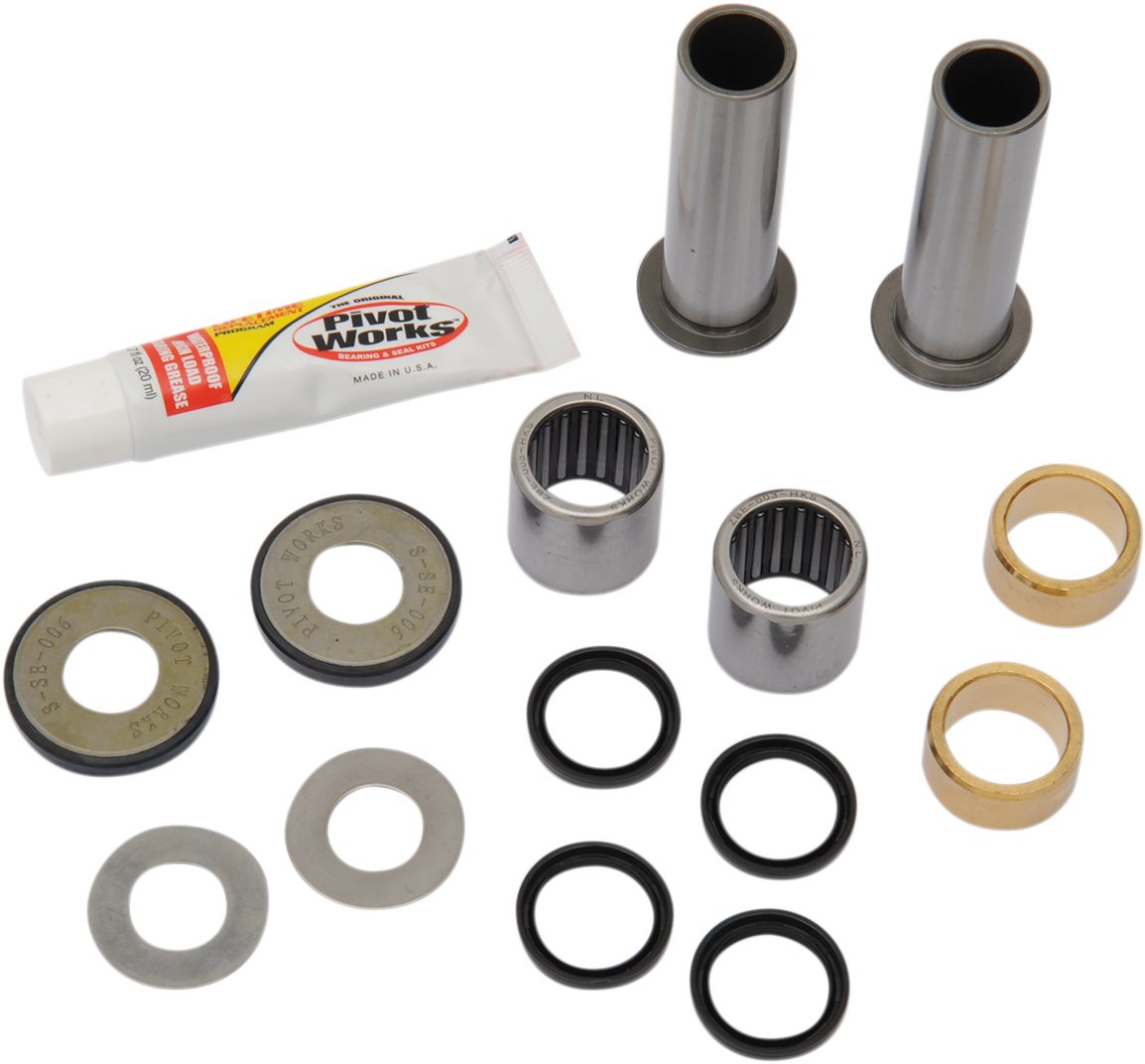 PIVOT WORKS Swingarm Bearing Kit - Arctic Cat/Kawasaki/Suzuki