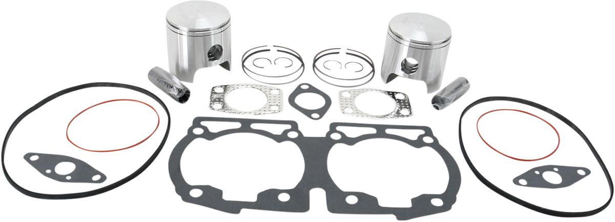 WISECO Piston Kit with Gaskets - 67.50 mm - 454 Engine Type - Ski-Doo