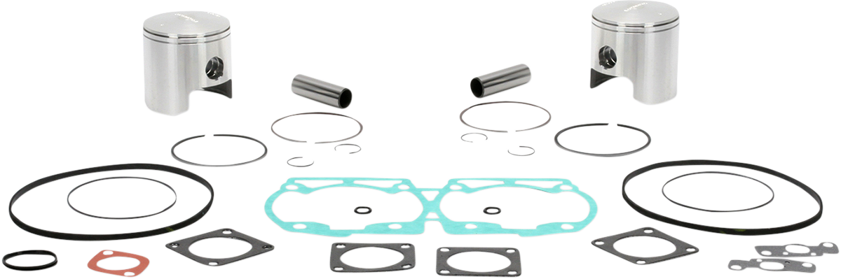 WISECO Piston Kit with Gaskets - 78.50 mm - 670 Engine Type - Ski-Doo