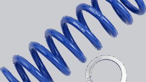 RACE TECH Shock Spring - Front - Blue - Sport Series - Spring Rate 358 lb/in