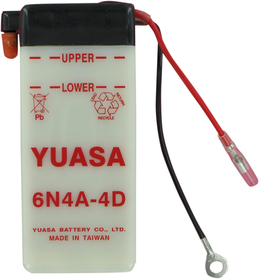 YUASA Battery - Y6N4A-4D
