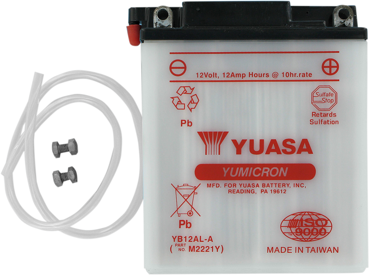 YUASA Battery - YB12AL-A