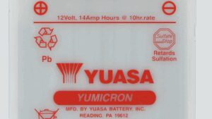 YUASA Battery - YB14A-A1