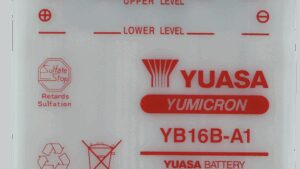 YUASA Battery - YB16B-A1