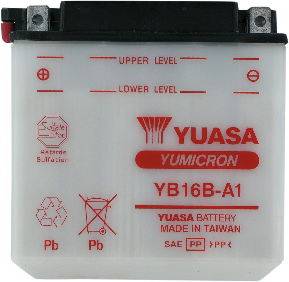 YUASA Battery - YB16B-A1