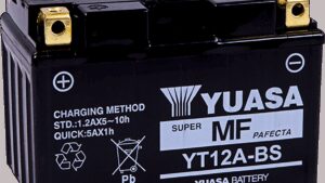 YUASA AGM Battery - YT12A-BS - .49 L