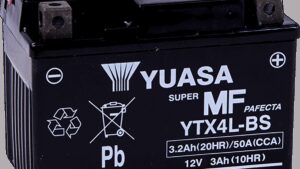 YUASA AGM Battery - YTX4L-BS - .174 L