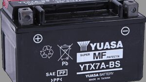 YUASA AGM Battery - YTX7A-BS - .33 L