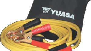 YUASA Jumper Cable - Battery - Heavy-Duty - 8'