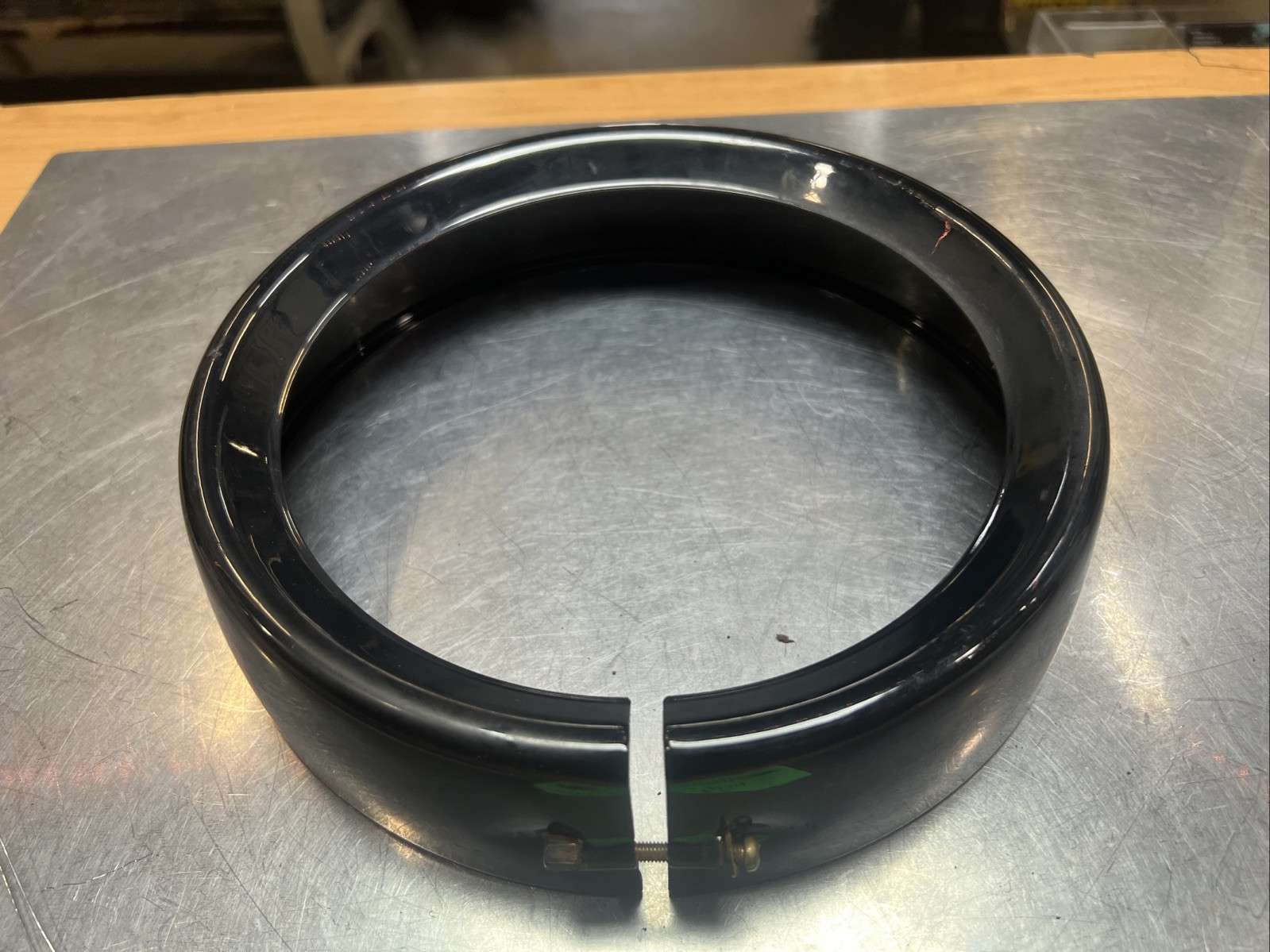Harley Davidson Black 7” Headlamp Trim Ring #61400294