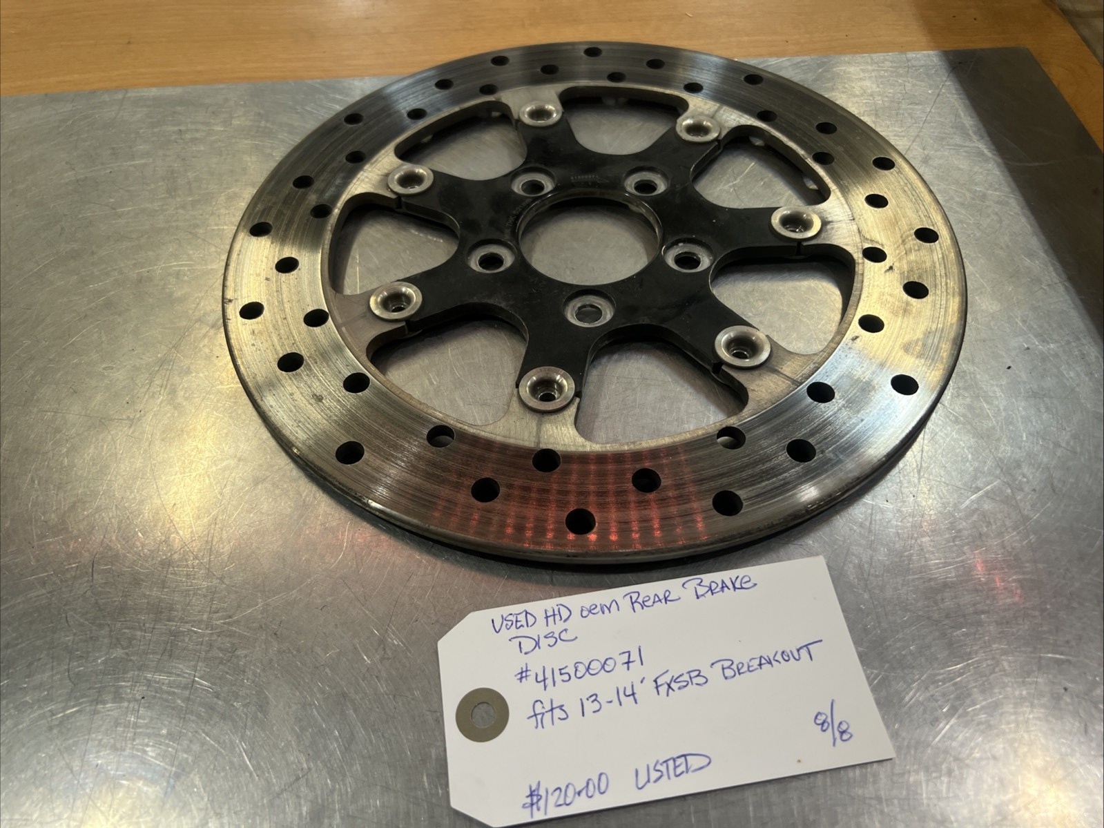 Harley Davidson oem Rear Brake Disc #41500071