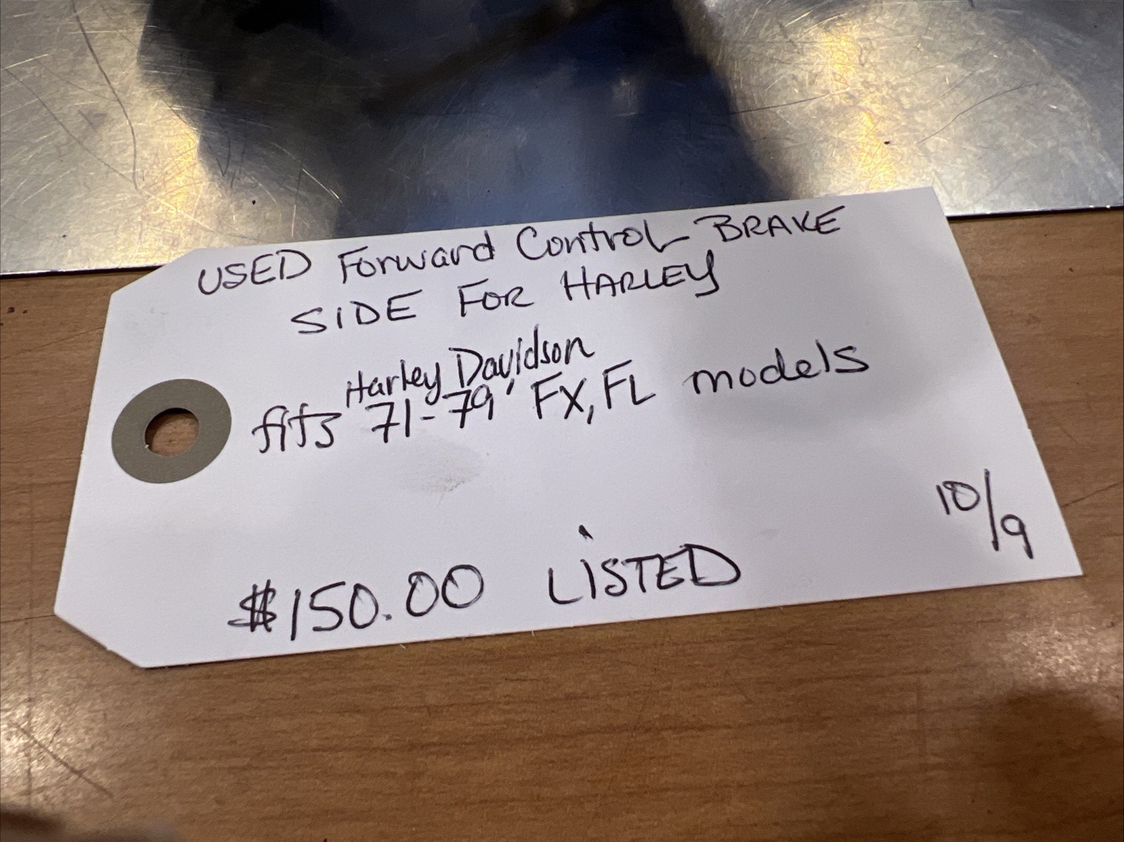 Forward Control Brake Side For Harley  | Knobtown Cycle