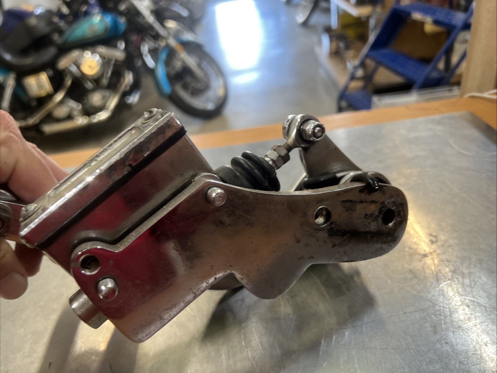 Forward Control Brake Side For Harley  | Knobtown Cycle