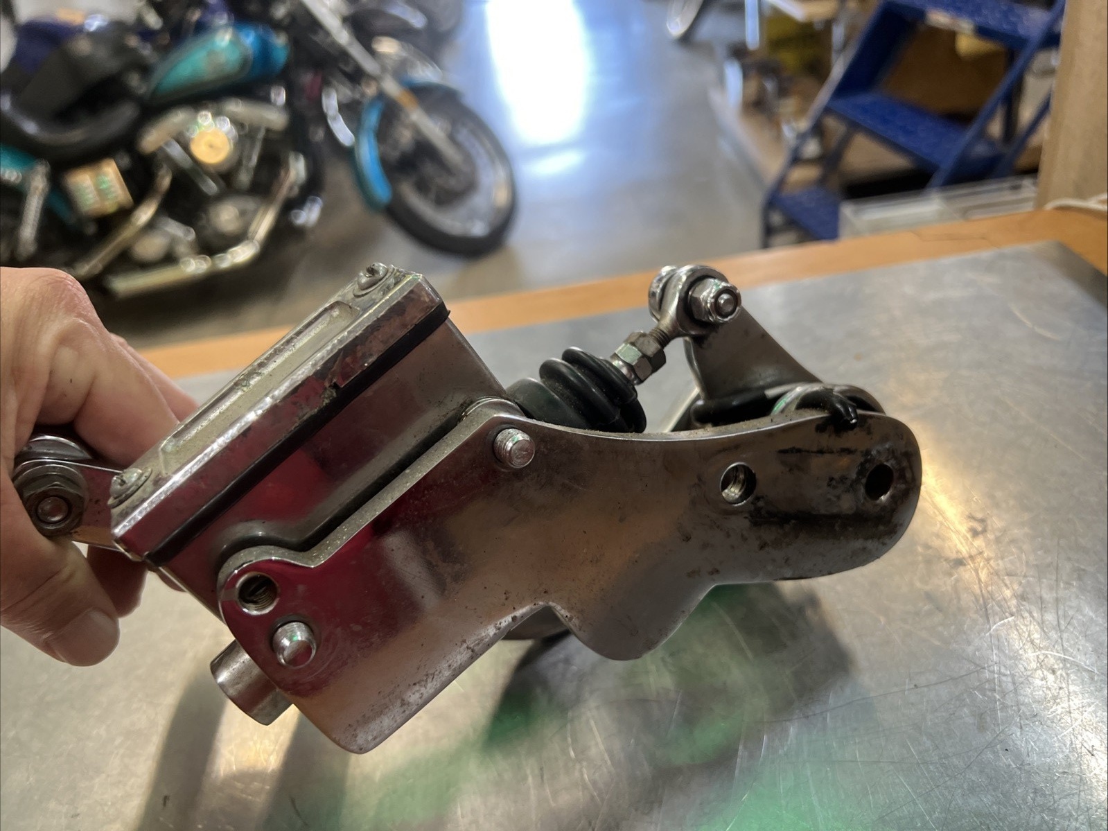 Forward Control Brake Side For Harley  | Knobtown Cycle