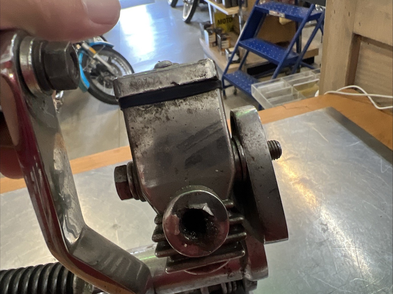 Forward Control Brake Side For Harley  | Knobtown Cycle