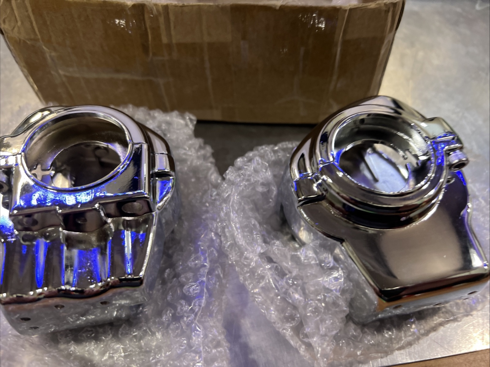 Chrome Switch Housings #MT265-008 | Knobtown Cycle