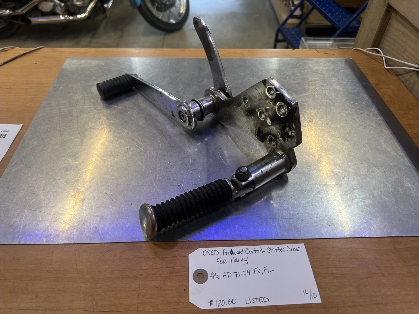 Forward Control Shifter Side For Harley  | Knobtown Cycle