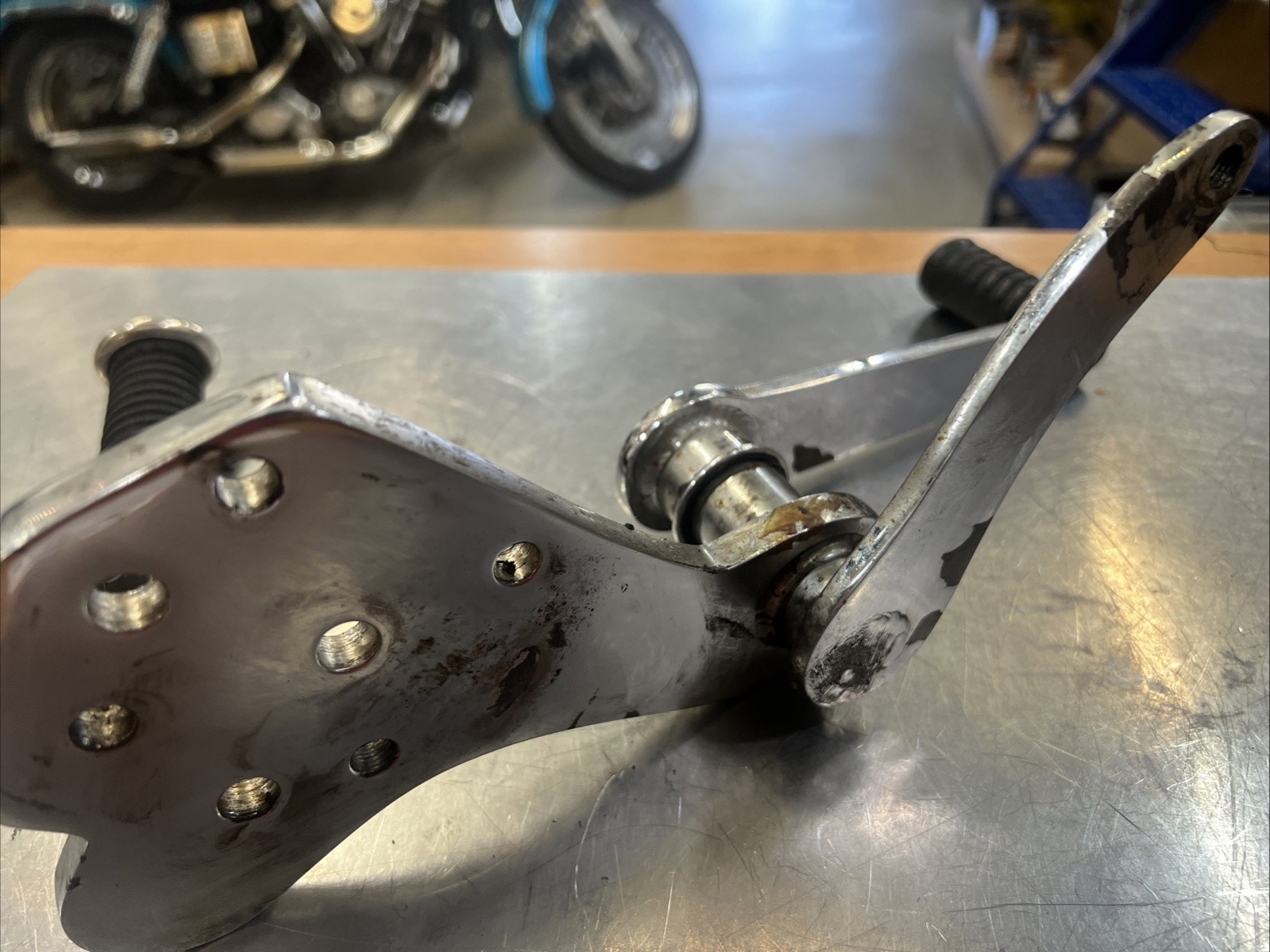 Forward Control Shifter Side For Harley  | Knobtown Cycle