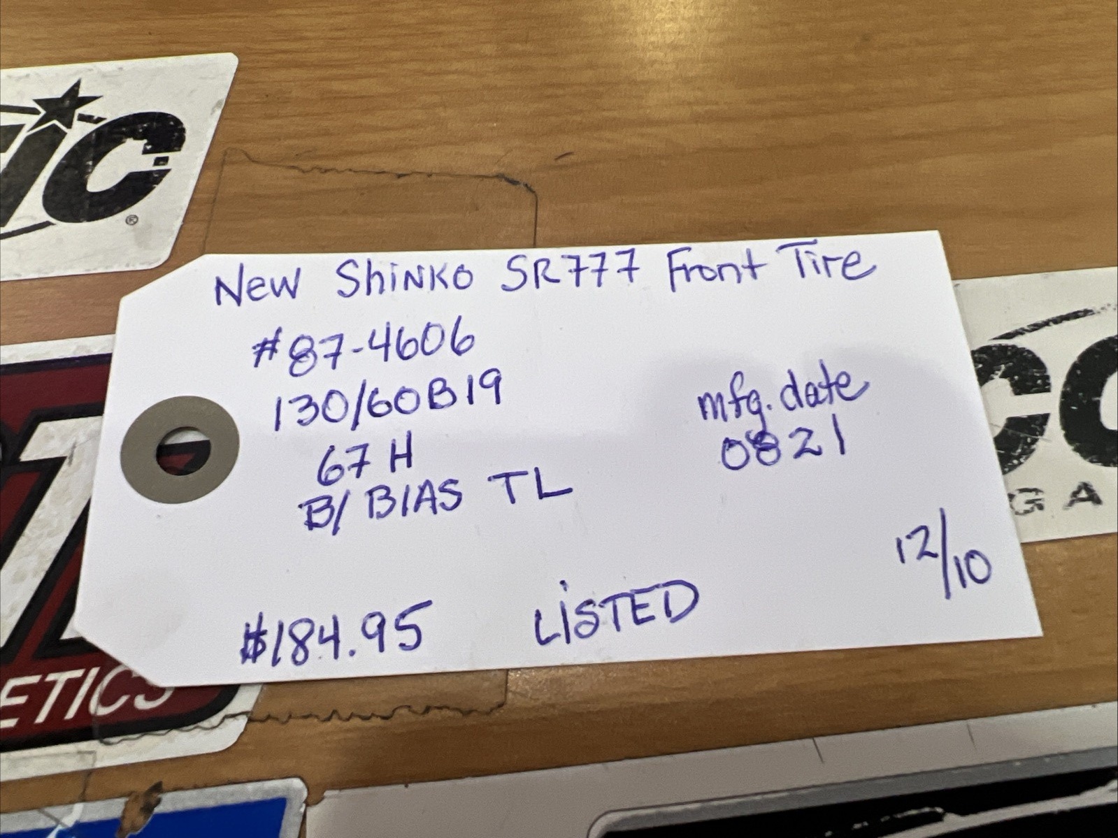 SR777 Front Tire #87-4606 | Knobtown Cycle Kansas City