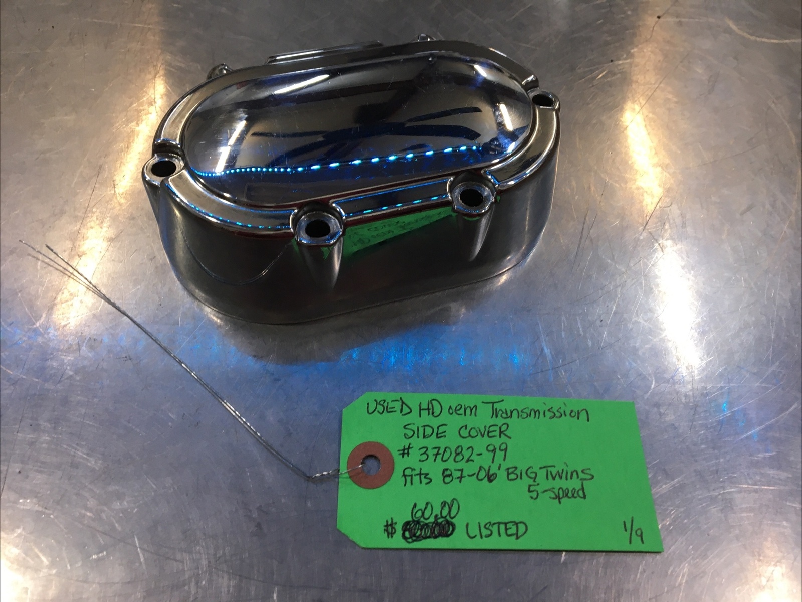 Harley Davidson oem Transmission Side Cover #37082-99