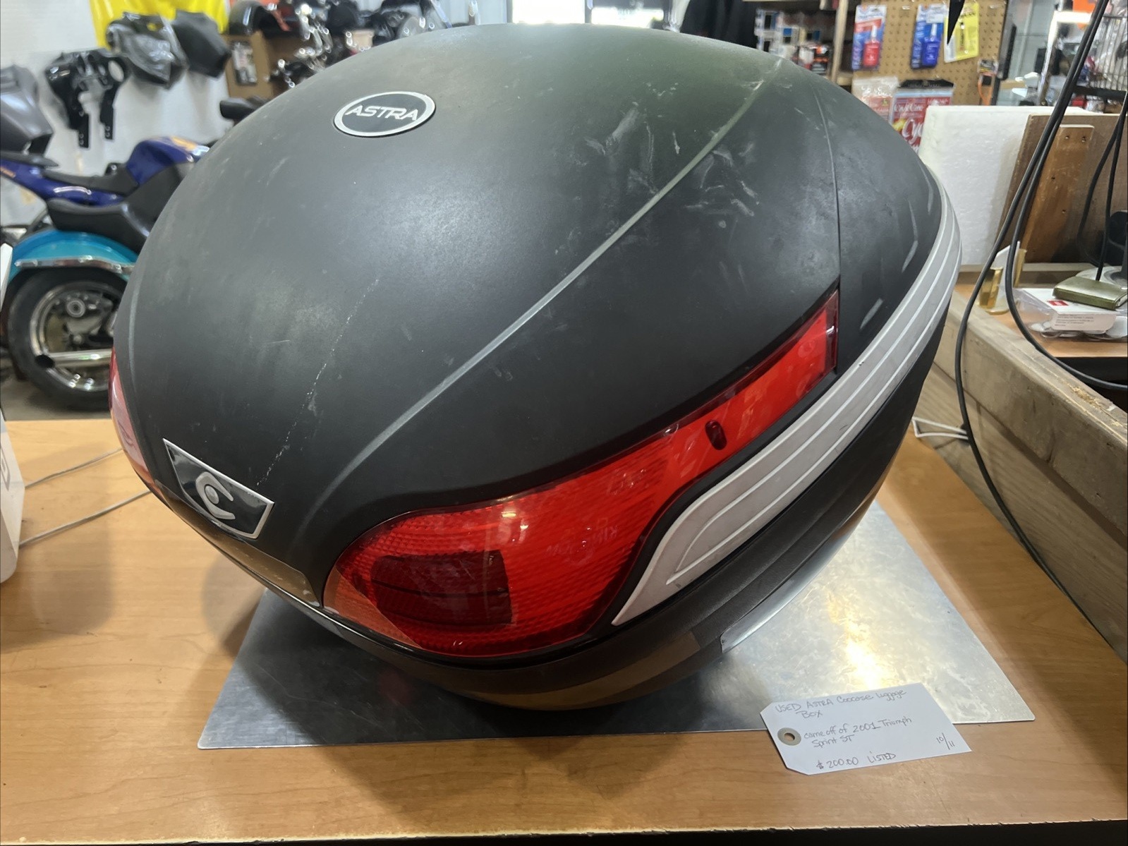 Coocase Luggage Box | Knobtown Cycle Kansas City