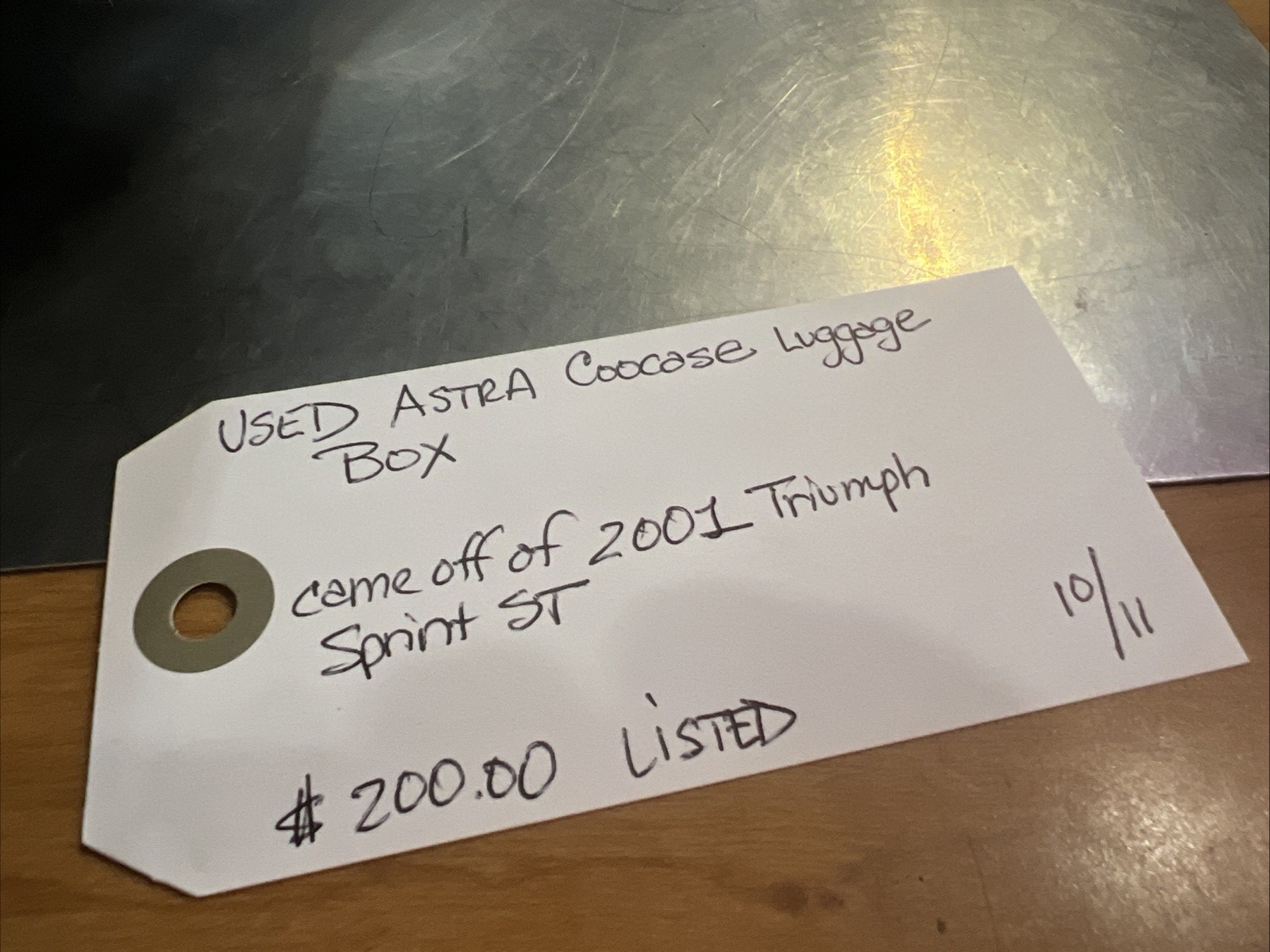 Coocase Luggage Box | Knobtown Cycle Kansas City