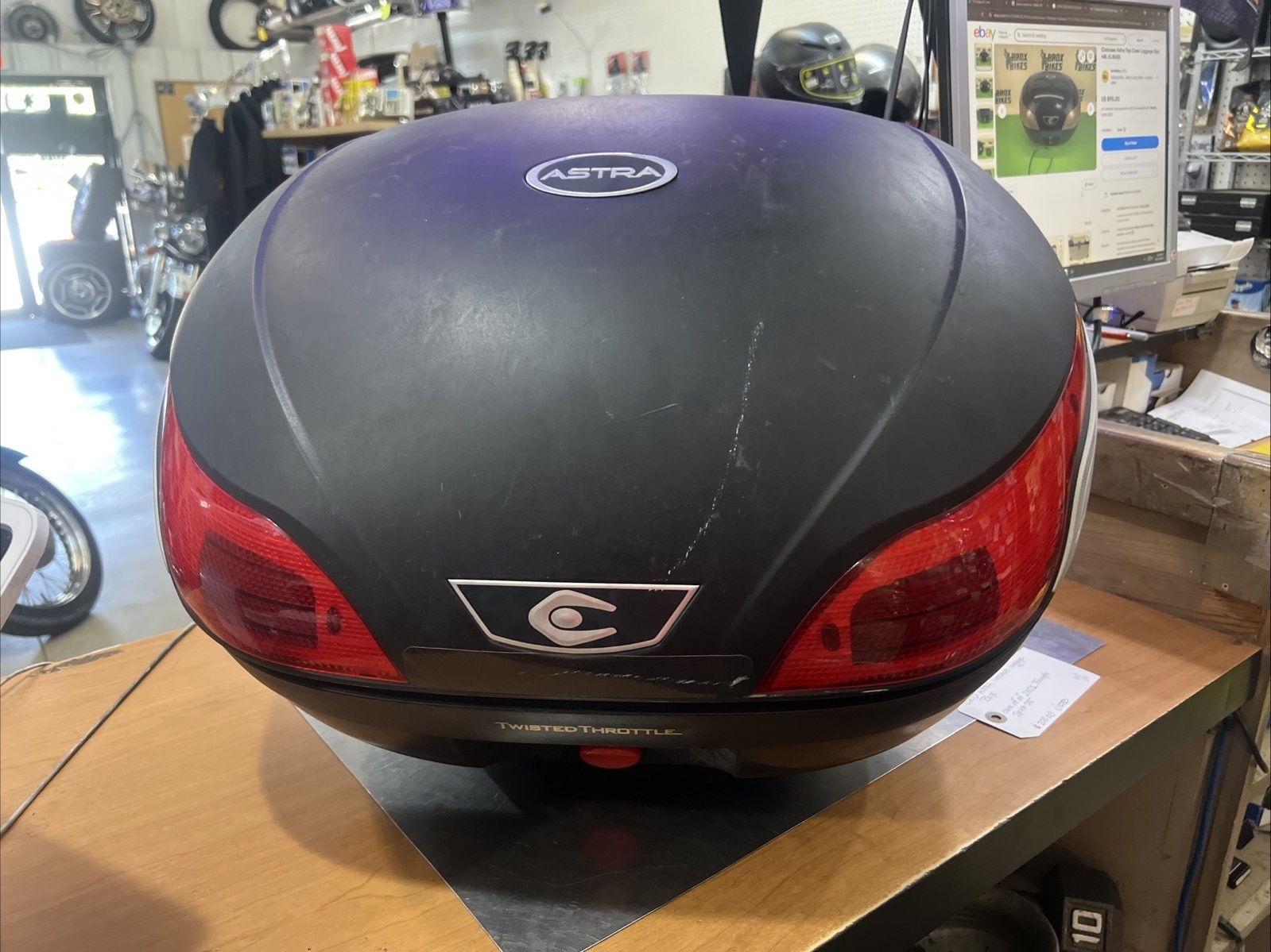 Coocase Luggage Box | Knobtown Cycle Kansas City