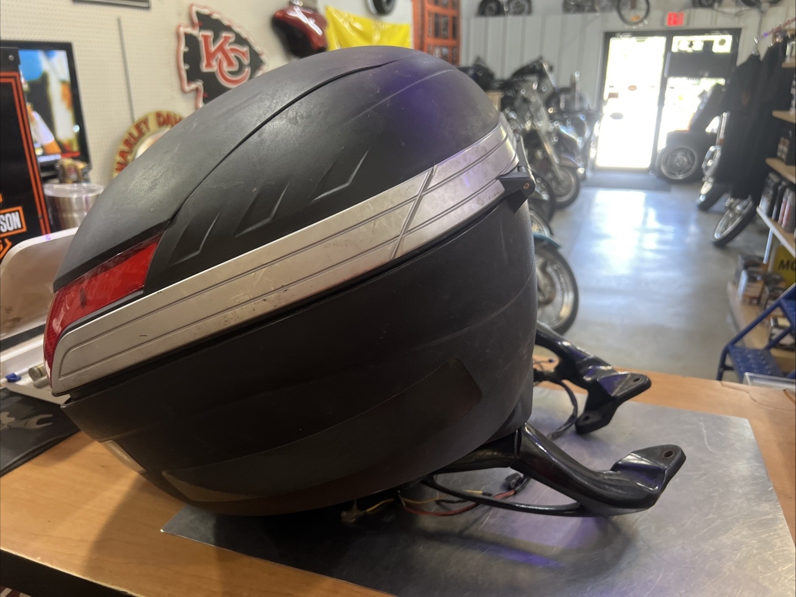 Coocase Luggage Box | Knobtown Cycle Kansas City